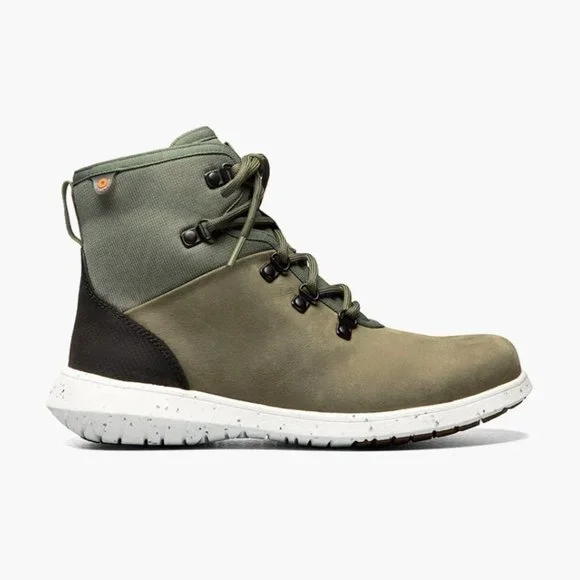 Bogs Loden Olive Green Black Juniper Hiker Women's Casual Boots - Picture 1 of 16